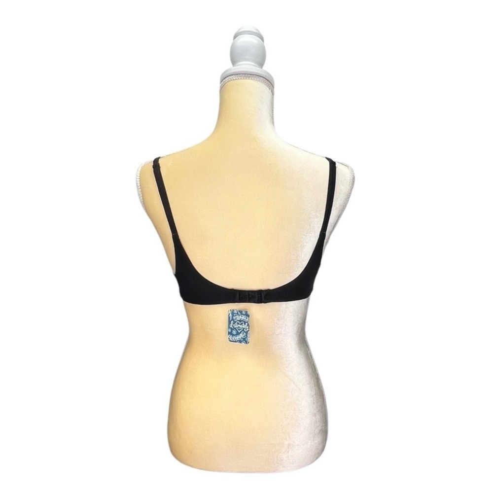 Free People Intimately Underwired Bra Size 34C Black Unlined New NWT - Picture 3 of 6